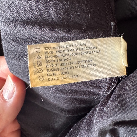 Yogalicious Lux Women's Elastic Waist Pull On Athletic Yoga Pant Legging Black S - Picture 8 of 15